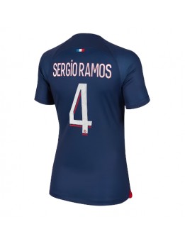 Paris Saint-Germain Sergio Ramos #4 Heimtrikot für Frauen 2023-24 Kurzarm